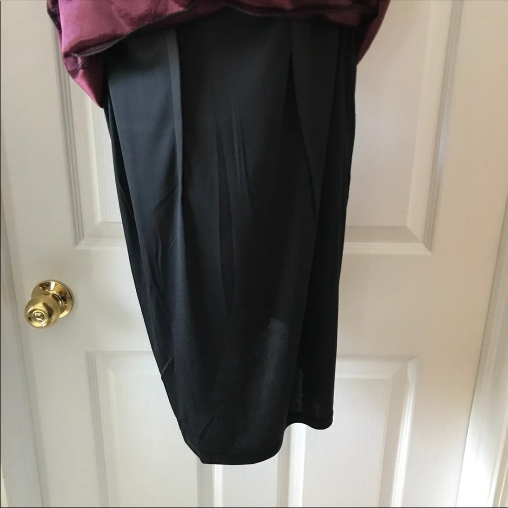 Lace overlay A-line dress - Picture 4 of 7